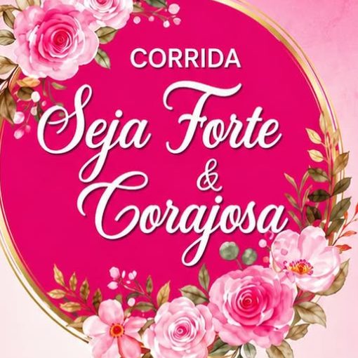 Event cover Corrida Seja Forte Corajosa| Porangaba-SP