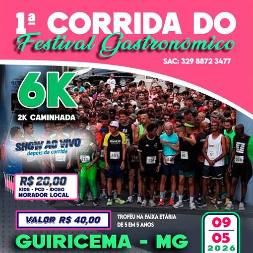 Event cover Corrida do Festival Gastron�mico