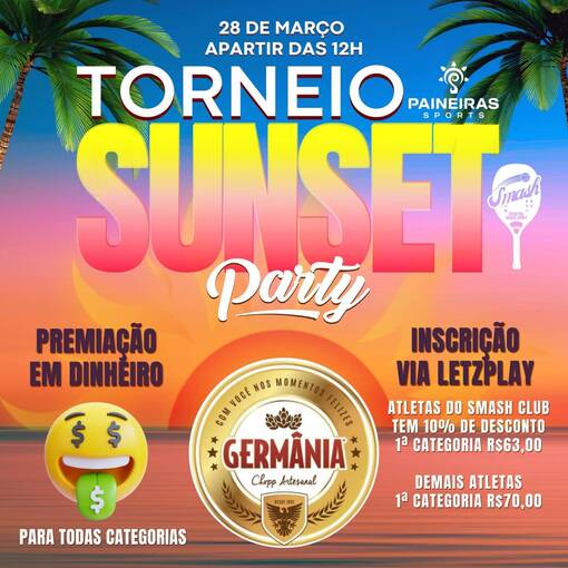 Event cover TORNEIO SUNSET PARTY
