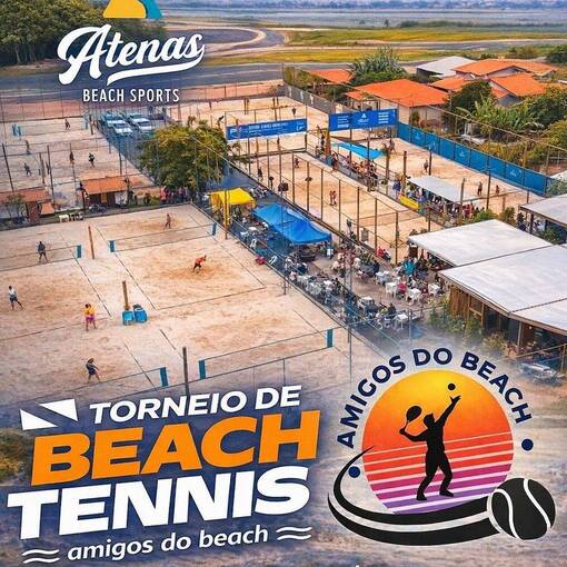 Event cover TORNEIO DE BEACH TENNIS AMIGOS DO BEACH
