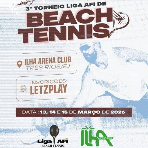 Event cover 3� TORNEIO LIGA AFI DE BEACH TENNIS 