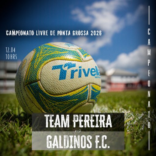 Event cover Campo do Olinda - TEAM Pereira vs. Galdinos F.C. - 12/04/2026 @ruivo.fotografia