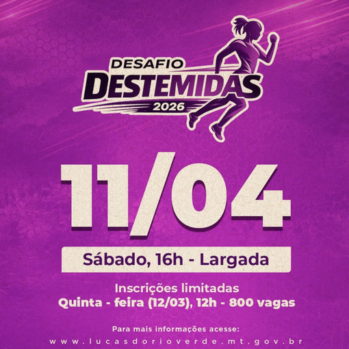 Event cover Desafio Destemidas 2026