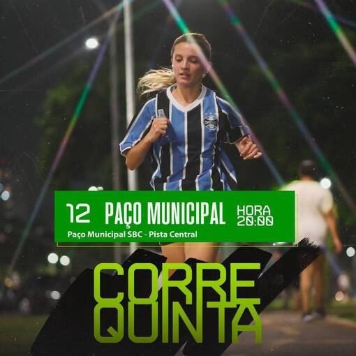 Event cover ABC RUN CLUBE PA�O MUNICIPAL SBC 13.03