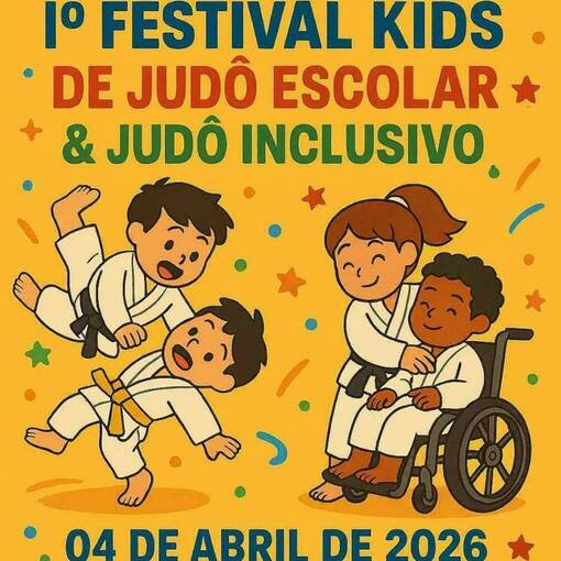 Event cover 1� FESTIVAL KIDS DE JUD� ESCOLAR & JUD� INCLUSIVO