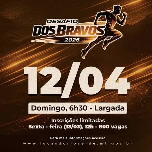 Event cover Desafio dos Bravos 2026