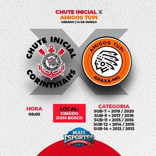 Event cover Chute Inicial X Amigos Tupi