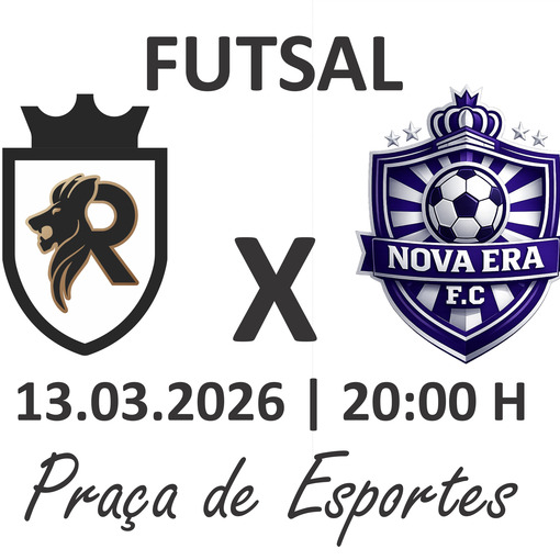 Copertura dell'evento Amistoso: Reisper Futsal X Nova Era F. C.