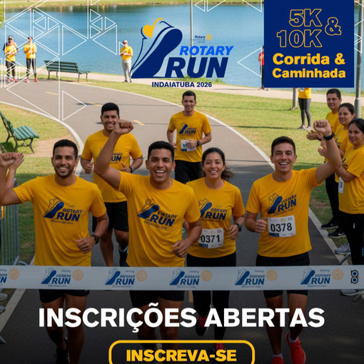 Event cover 3� Corrida e Caminha Rotary Run