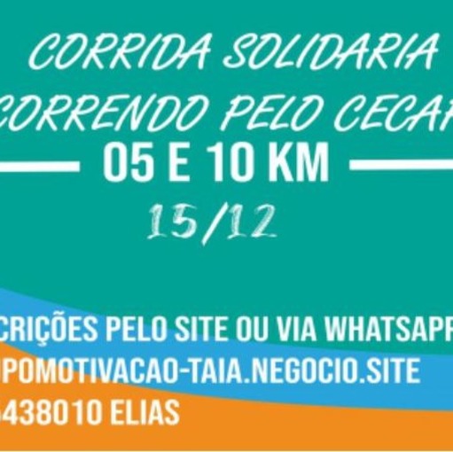 Couverture de l'�v�nement Correndo Pelo Cecap  5k e 10k