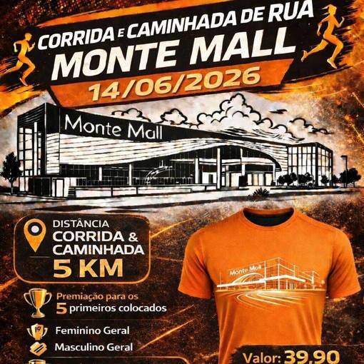 Event cover Corrida e Caminhada Monte Mall | Monte Mor/SP