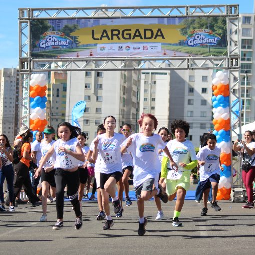 Capa do evento �h Geladim! Corrida Kids