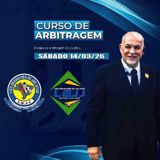 Event cover Curso de Arbitragem LBJJ