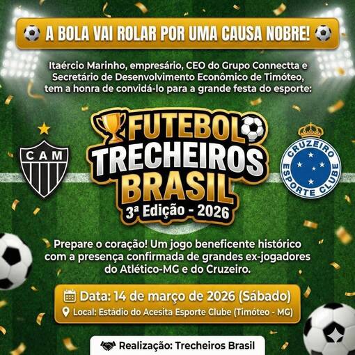 Capa do evento Futebol Trecheiros Brasil 3� Edi��o