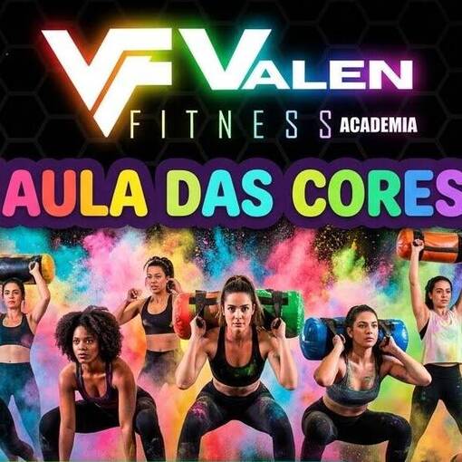 Event cover Festa das Cores Valen Academia