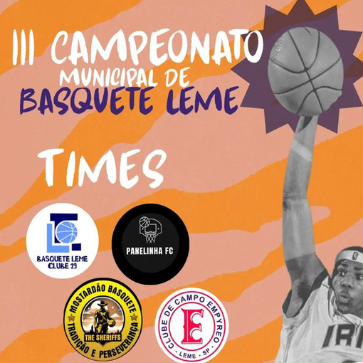 Event cover III Campeonato Municipal de Basquete - Rodada Dupla
