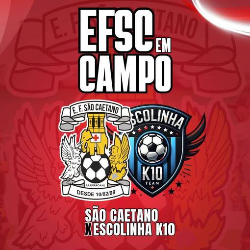 Event cover JOGO E.F. SAO CAETANO VS ESCOLINHA K10