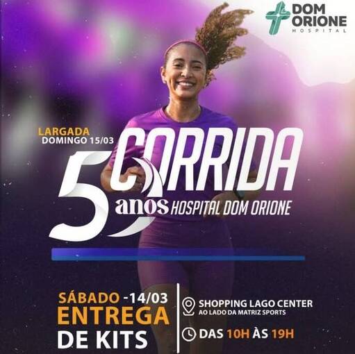 Event cover Corrida Dom Orione 50 Anos - Kits
