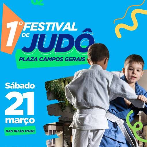 Event cover 1� FESTIVAL DE JUD� - PLAZA CAMPOS GERAIS