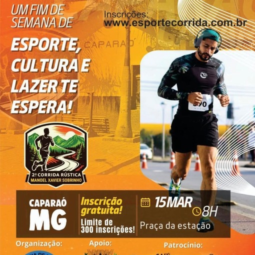 Copertura dell'evento 2° Corrida Rústica de Caparaó 