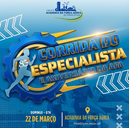Event cover Corrida do Especialista e Anivers�rio da Academia da For�a A�rea | Pirassununga-SP