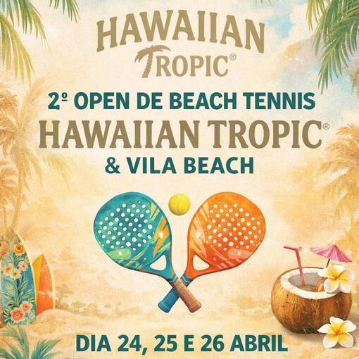 Capa do evento 2� OPEN DE BEACH TENNIS HAWAIIAN TROPIC  & VILA BEACH 