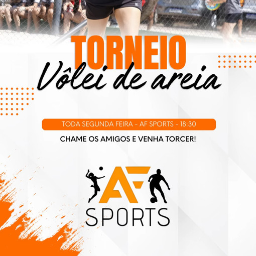 Event cover TORNEIO V�LEI DE AREIA AF SPORTS 