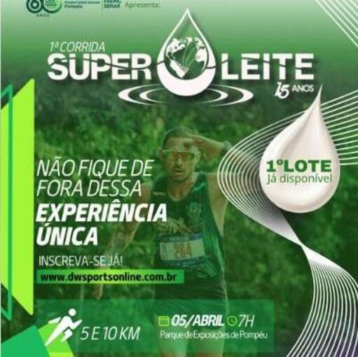 Event cover 1� Corrida Super Leite