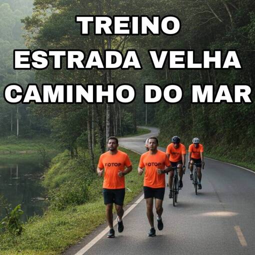 Capa do evento Treino EV - Estrada Velha de Santos - Caminho do Mar (DUPLICADO)