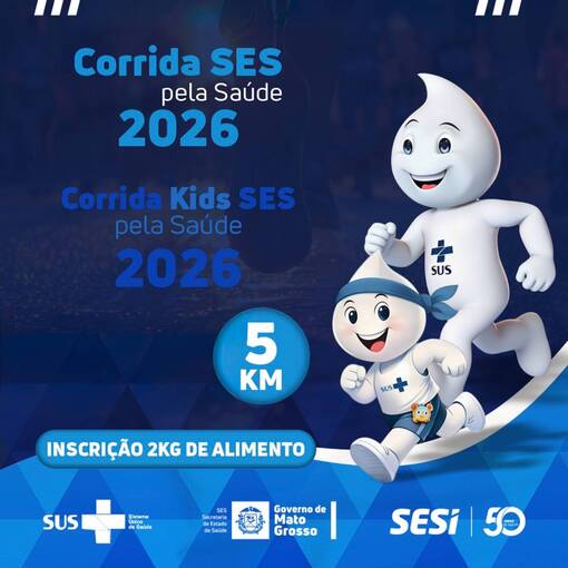 Event cover 1� Corrida SES Pela Sa�de