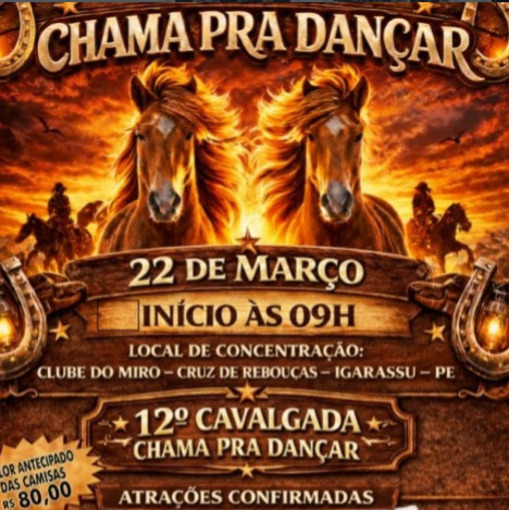 Event cover CAVALGADA CHAMA PRA DANÇAR
