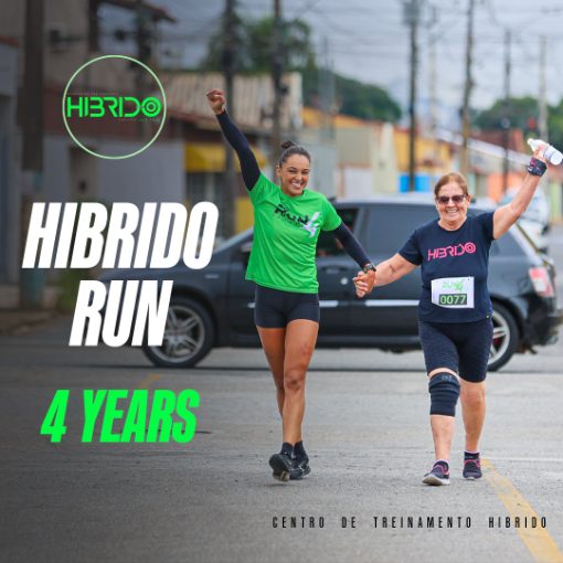 Event cover H�brido Run 4 Years