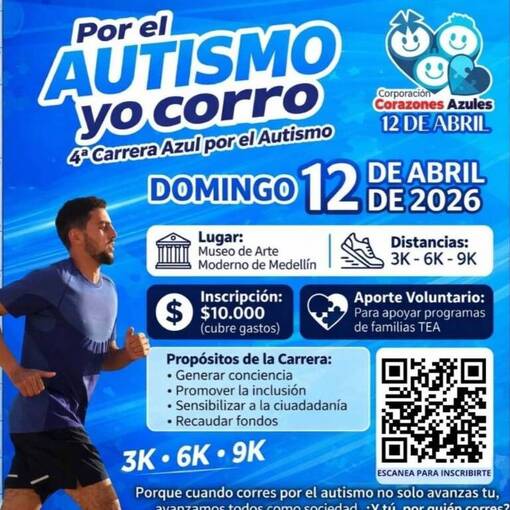 Event cover POR EL AUTISMO YO CORRO 2026