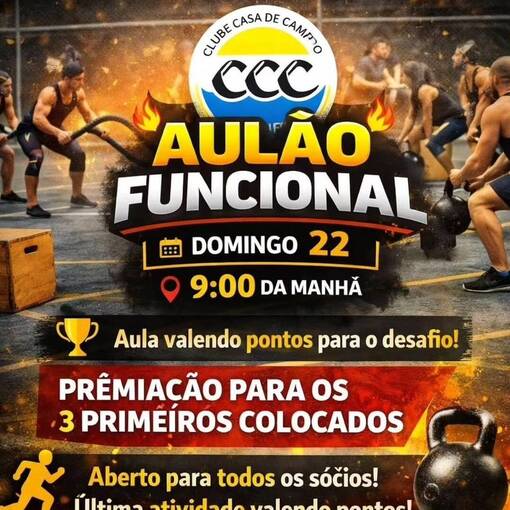 Event cover Aul�o Funcional Clube Casa de Campo