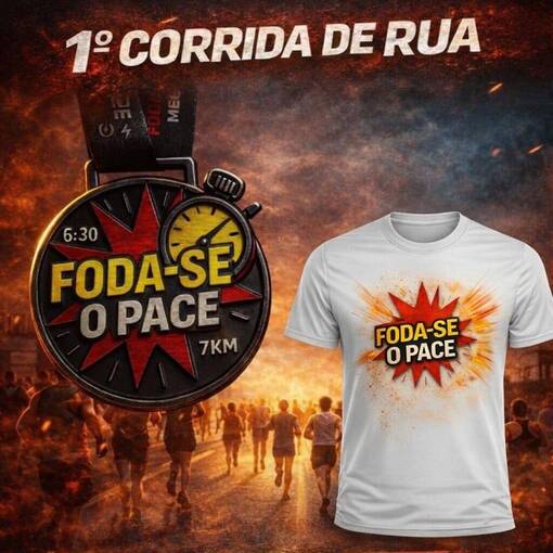 Event cover 1� Corrida FODA-SE O PACE