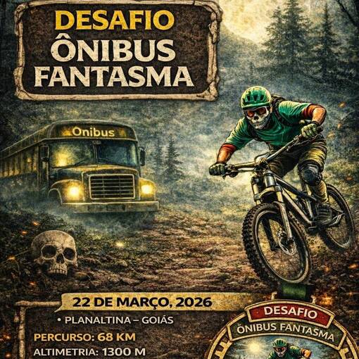 Event cover DESAFIO �NIBUS FANTASMA 