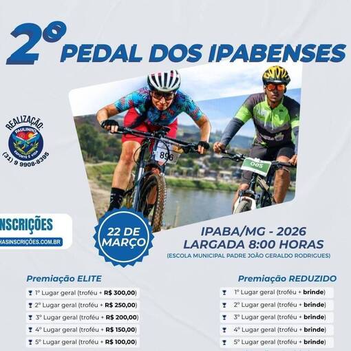 Event cover 2� Pedal dos Ipabenses