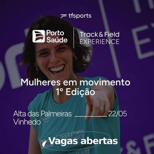 Event cover Track and Field Experience - Mulheres em Movimento