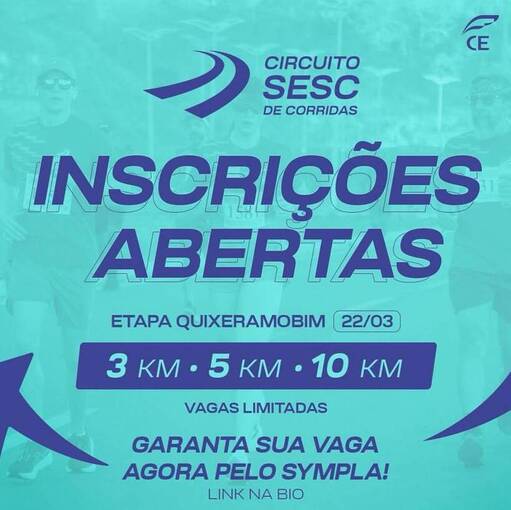 Event cover CIRCUITO SESC DE CORRIDAS - ETAPA QUIXERAMOBIM
