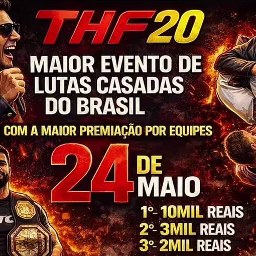 Event cover THF20 - The Hero Fighter 20� Edi��o 