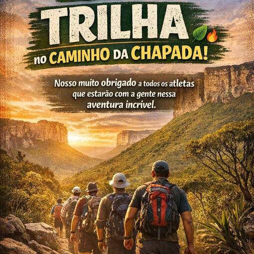 Event cover Trilha no caminho da chapada