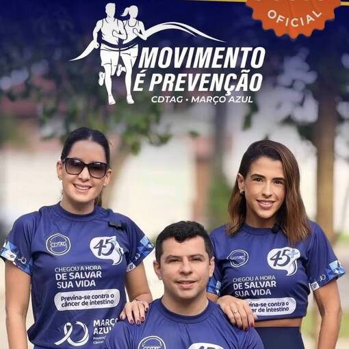 Event cover MOVIMENTO � PREVEN��O - CDTAG - MAR�O AZUL