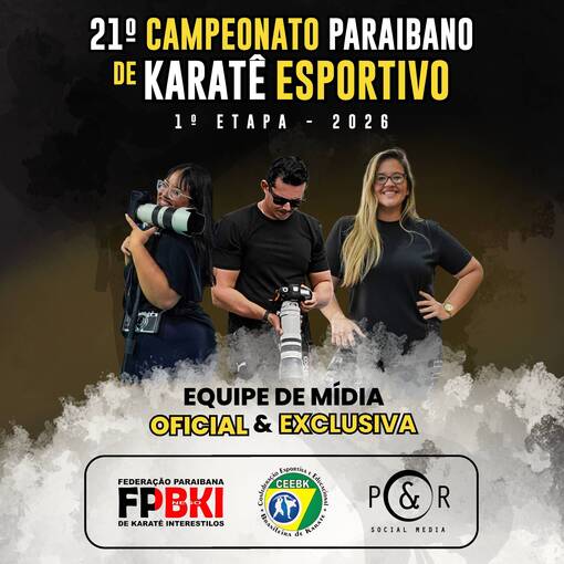 Capa do evento CAMPEONATO PARAIBANO DE KARAT� 2026 - 1� ETAPA