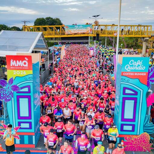 Copertura dell'evento Media Marat�n Quind�o 2026