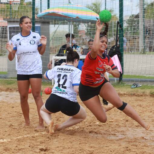 Couverture de l'�v�nement HANDEBOL BEACH F - Parque dos Imigrantes Crici�ma