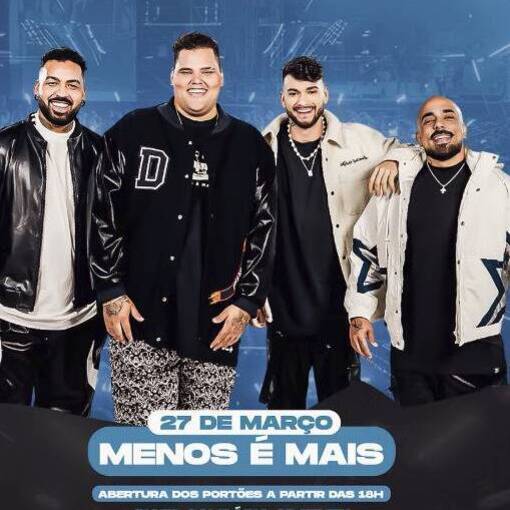 Event cover BANDA MORADA - PO� FEST 2026 -  Po�-SP (QUINTA 26/03) 