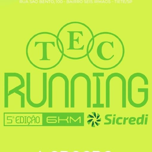 Event cover TEC Running Sicredi - 5� edi��o | Tiet�-SP