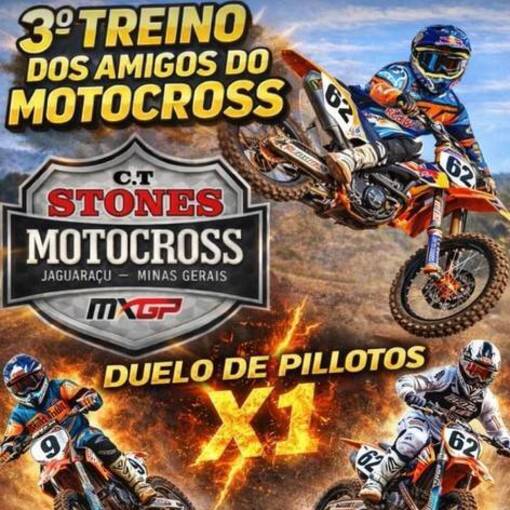 Capa do evento 3� Treino dos Amigos Motocross CT Stones