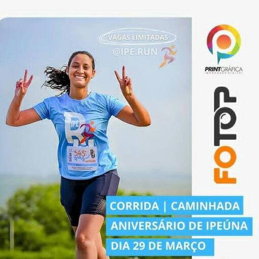 Event cover Corrida e Caminhada Anivers�rio de Ipe�na