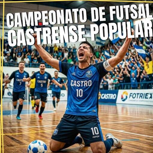 Capa do evento 24/03 - CAMPEONATO DE FUTSAL CASTRENSE POPULAR